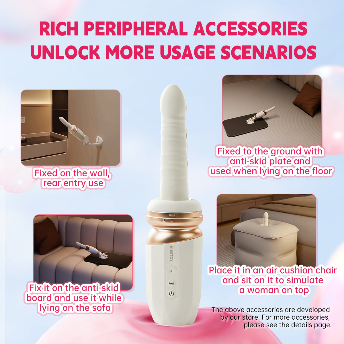 RICH PERIPHERAL ACCESSORIES UNLOCK MORE USAGE SCENARIOS